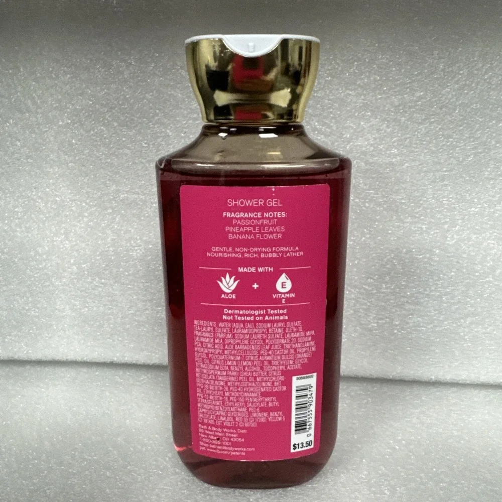 Bath Body Works - BAHAMAS PASSIONFRUIT BANANA FLOWER Shower Gel‎